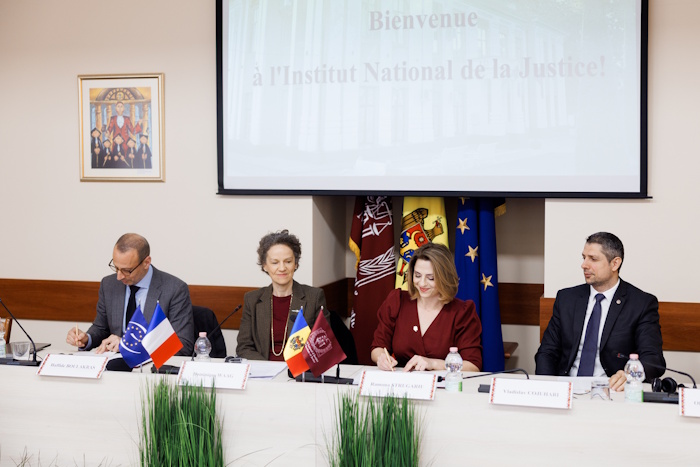 INJ a semnat un acord de cooperare cu ENM (Școala națională de magistratură din Franța), una dintre cele mai prestigioase școli de magistratură din Europa