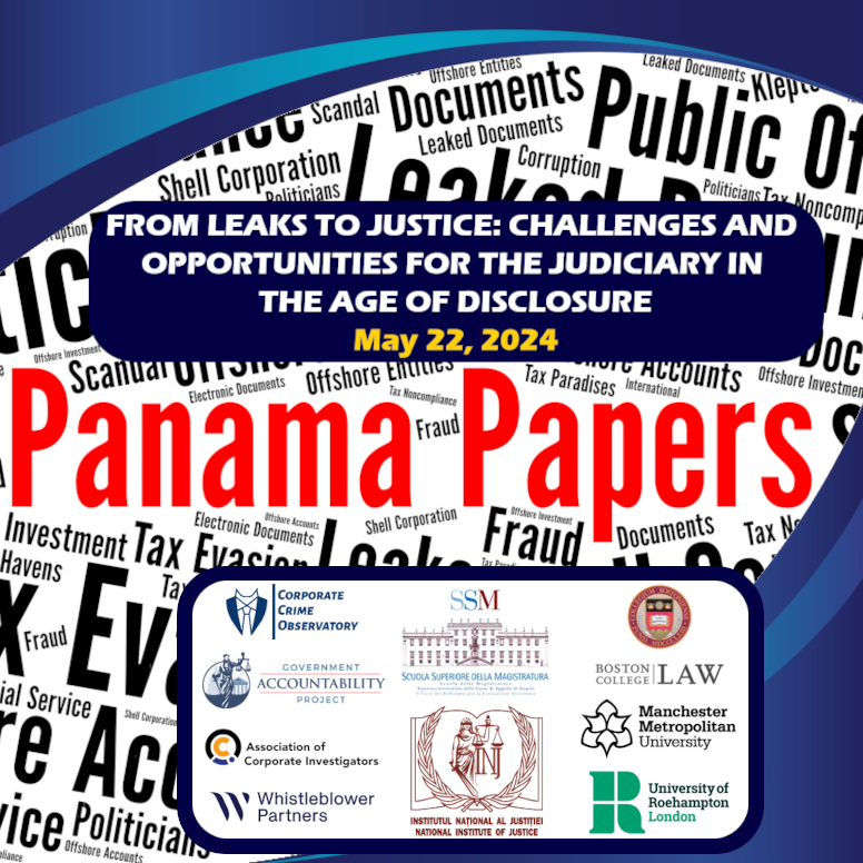 INJ beneficiaries can participate in the international round table "From leaks to justice: challenges and opportunities for justice in the era of disclosures"