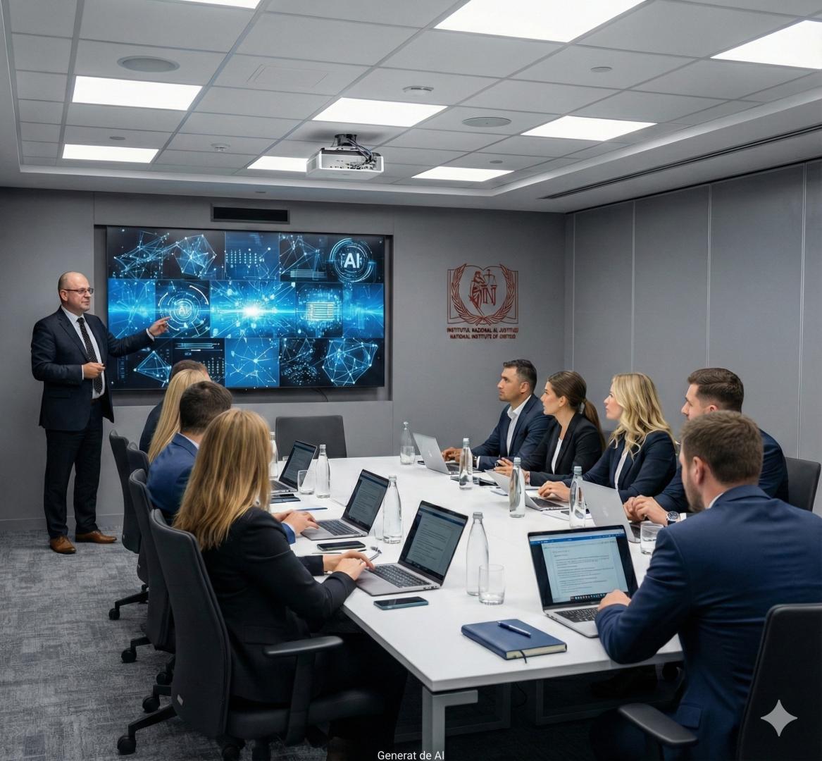 Săptămâna DIGILEX la Institutul Național al Justiției