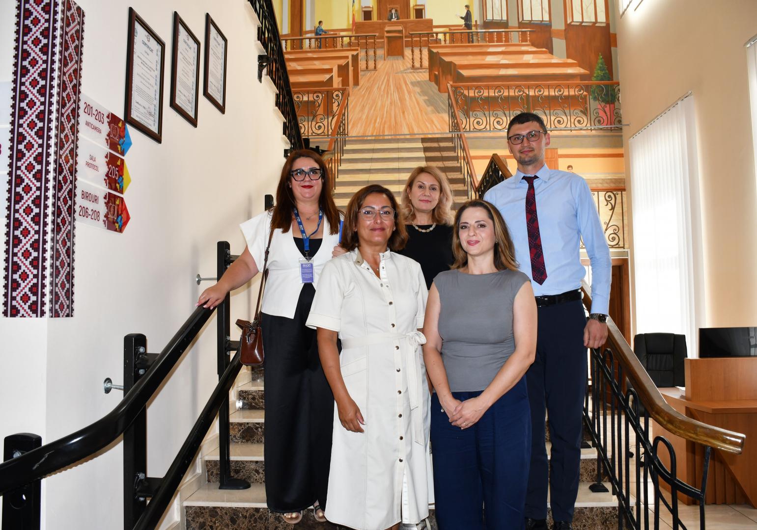 Courtesy visit of the head of the Mission of the International Organization for Migration in the Republic of Moldova to the National Institute of Justice