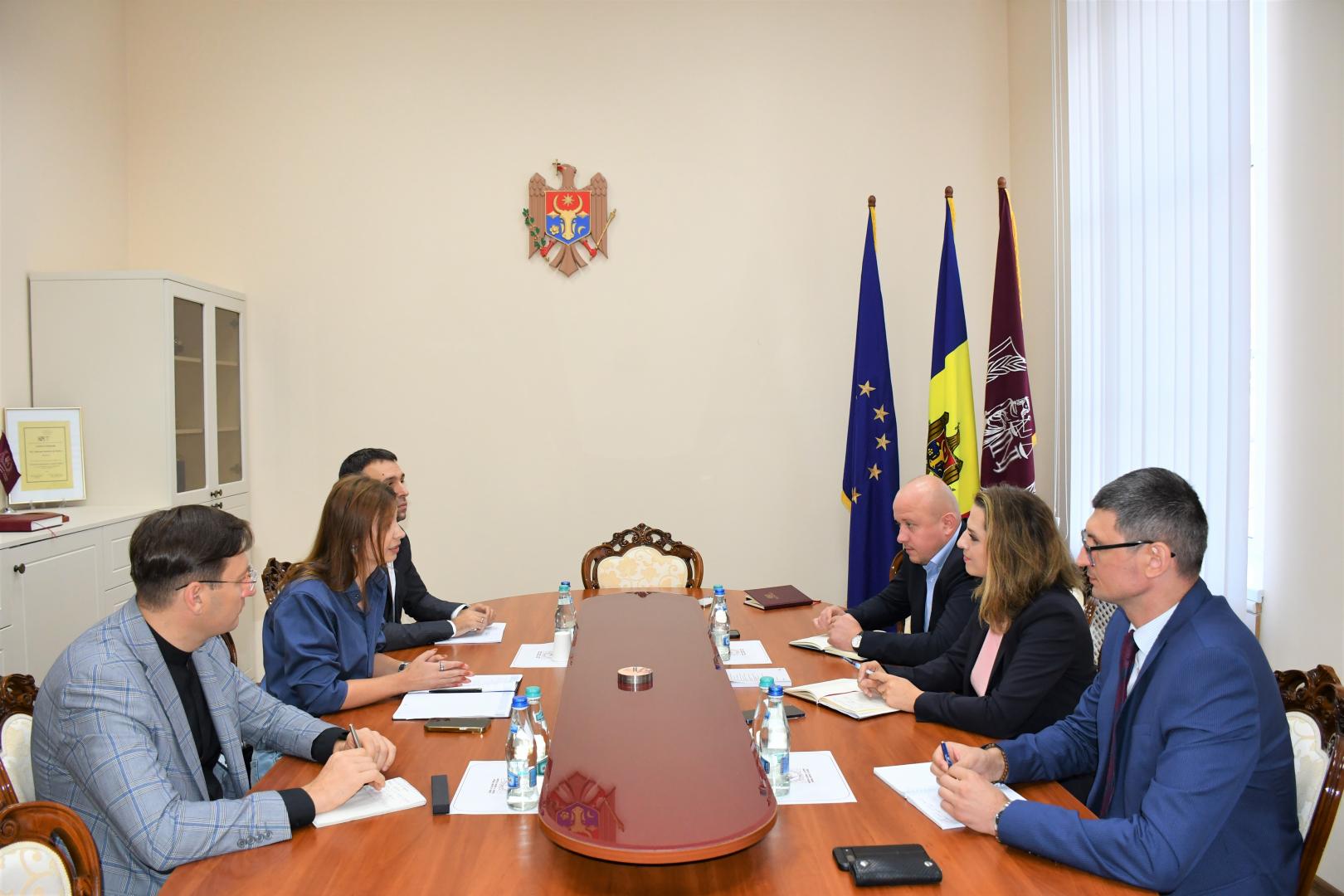 Întrevedere cu reprezentanții proiectului GIZ „EU Integration Support Project”