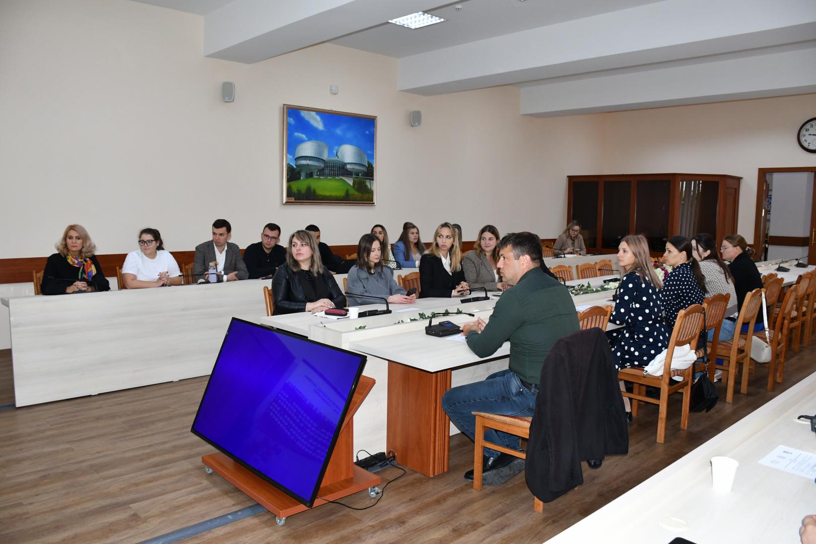 Training sessions for future judges and prosecutors in the fields of the rule of law and EU law, offered by the trainer of the Romanian National Institute of Magistracy
