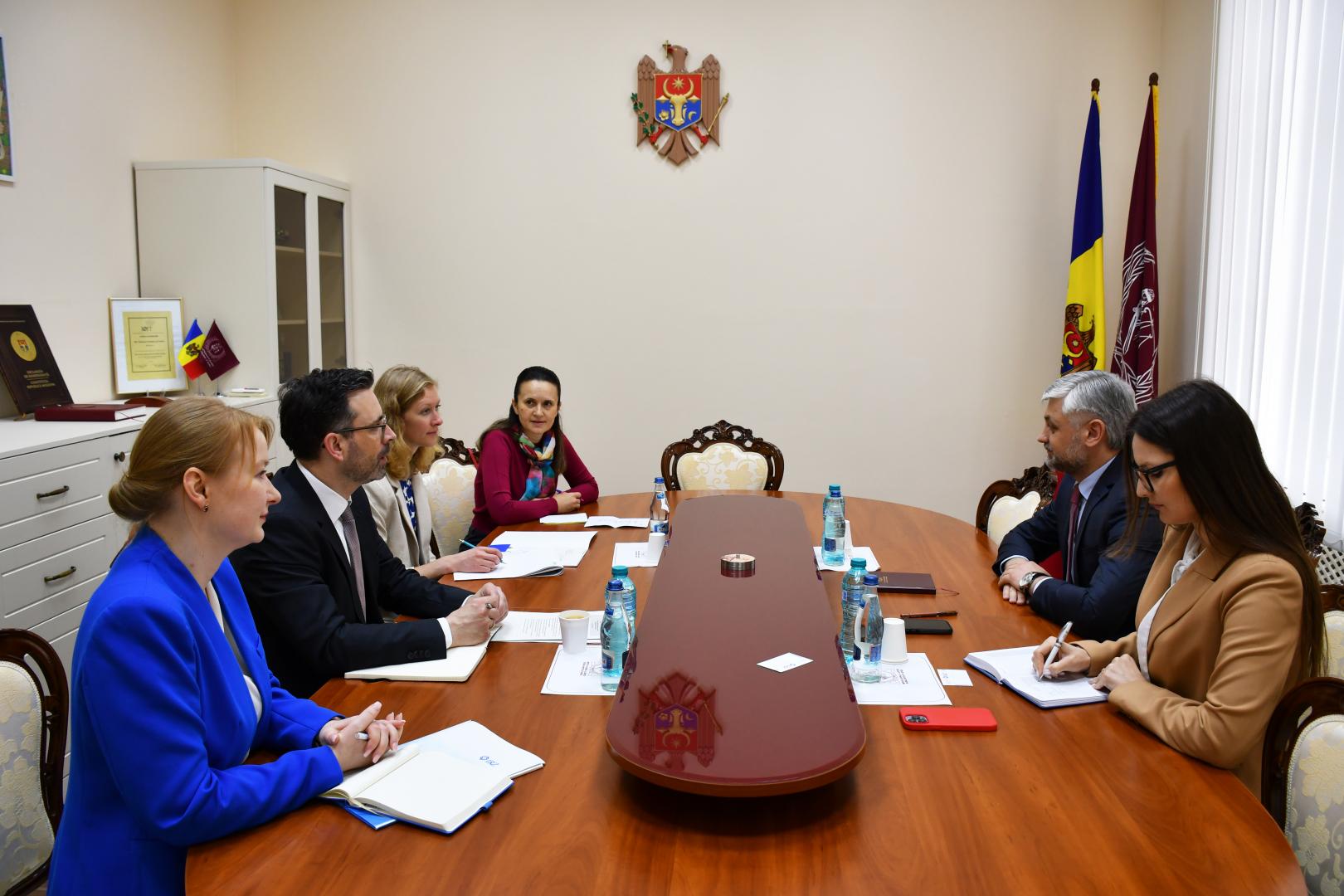 Cooperarea cu Fundația IRZ, discutată la Institutul Național al Justiției