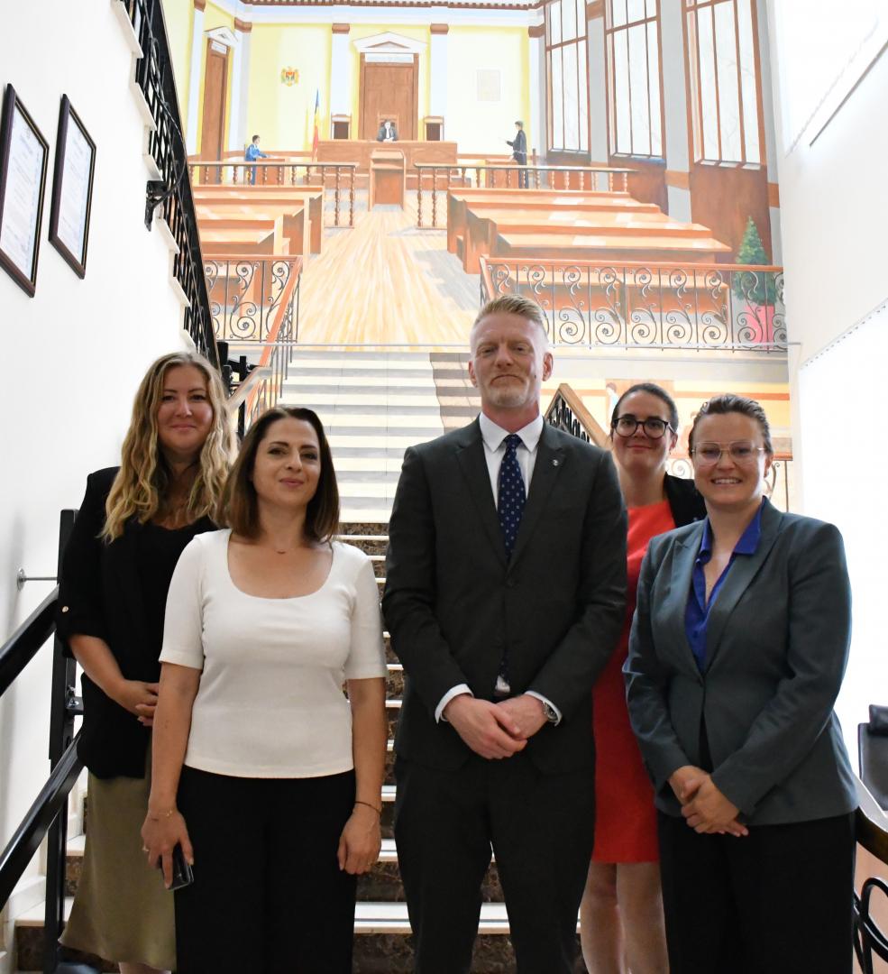 Prospects for cooperation with the Swedish National Court Administration, discussed at the National Institute of Justice