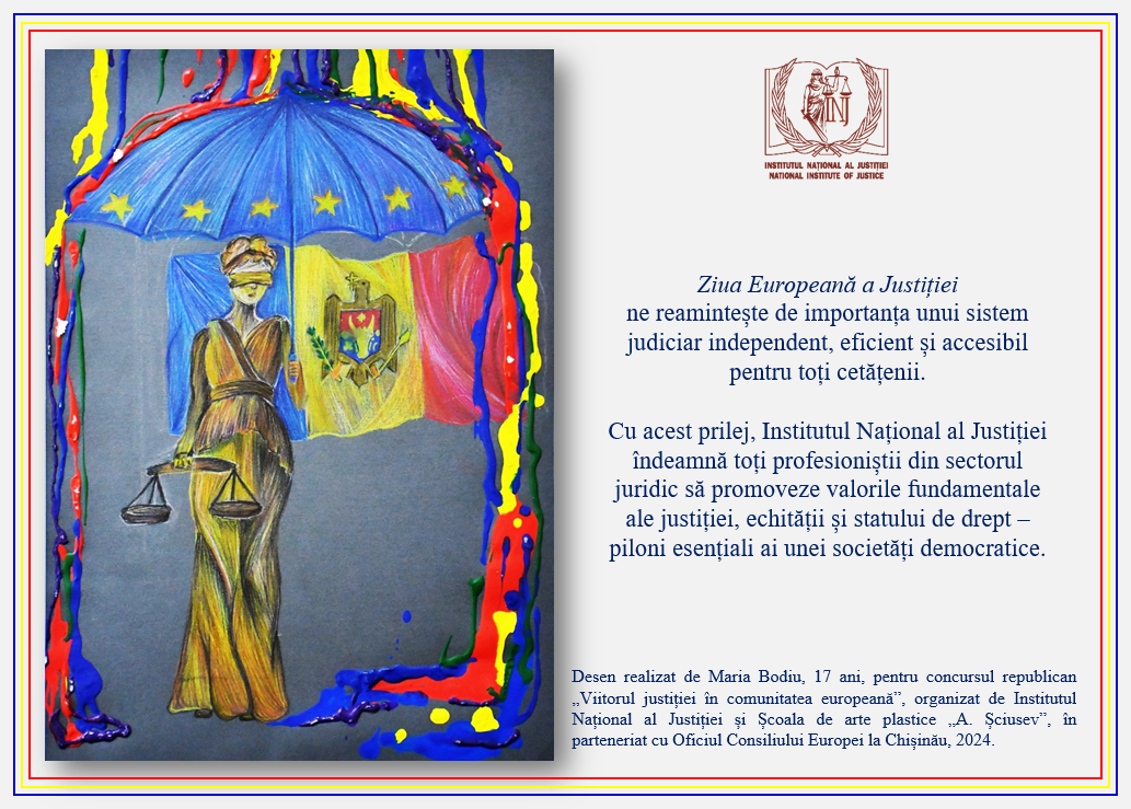 25 octombrie - Ziua Europeană a Justiției