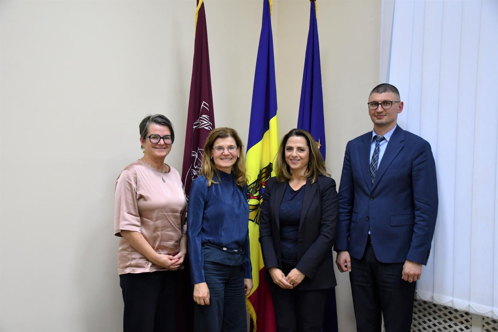 Reprezentante ale Asociației Europene a Judecătorilor de Drept Administrativ, în vizită la Institutul Național al Justiției