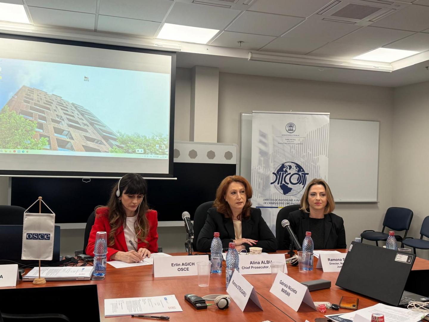 Instruire organizată de OSCE în parteneriat cu DIICOT România și INJ, pentru judecătorii și procurorii din Republica Moldova, în domeniul recuperării activelor virtuale